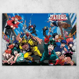 Аниме плакат постер "Моя геройская академия / Boku no Hero Academia" No30