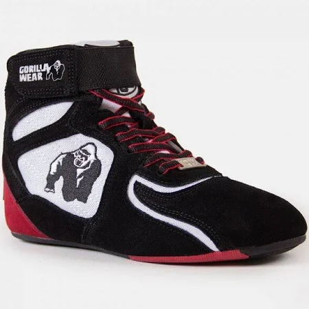 Gorilla Wear Кроссовки Chicago High Tops Black/White/Red