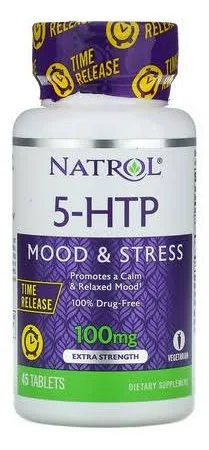 Natrol 5-гідрокситриптофан повільне вивільнення з підвищеною силою дії