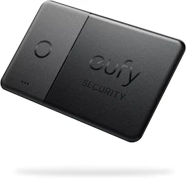 Карта eufy security від anker smarttrack (чорна, 1 шт.), працює з apple find my (тільки для ios)