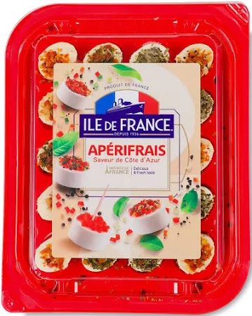 Сир Ile de France Aperifrais Смаки Лазурового берега 100г