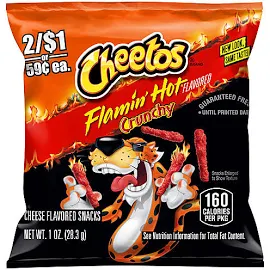 Чіпси Cheetos Flamin Hot Crunchy 28.3 g