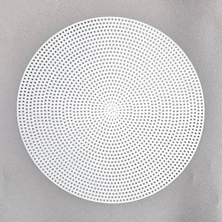 Канва пластикова біла кругла 39 см