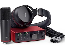 Комплект для звукозаписи FOCUSRITE Scarlett Solo Studio 4th Gen