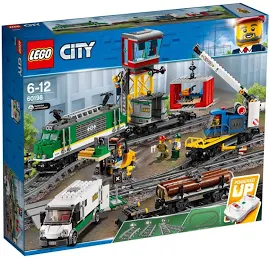 Конструктор LEGO City Товарний поїзд 1226 деталей (60198)