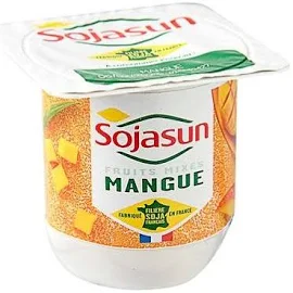 Sojasun" "Продукт из ферментированной сои с манго Sojasun, " "" "'Glossary'