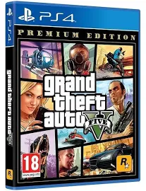 Гра для PS4. Grand Theft Auto V Premium Edition (GTA 5)