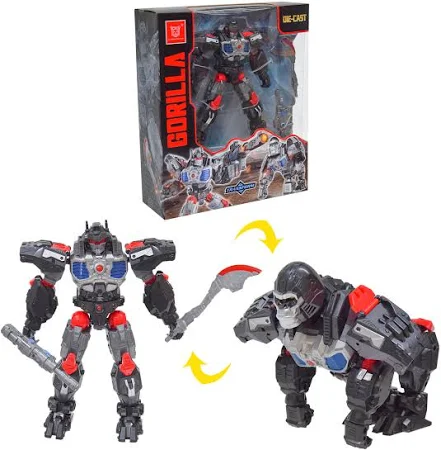 Трансформер Горила Конг з фільму "Час Звіроботів" трансформується в мавпу горилу