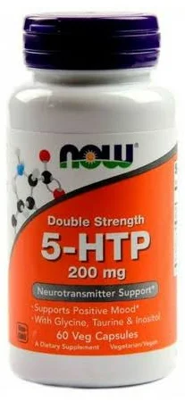Now 5-HTP 200 мг, 60 капсул