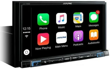 Мультимедійний центр Alpine ILX-702D. Головні пристрої