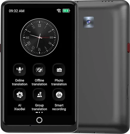 Електронний перекладач VORMOR Z12 ChatGPT (Ai Translator Z12), 139 мов, 17 офлайн мов, 1500 mAh