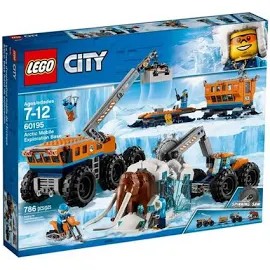 Конструктор LEGO City Передвижная арктическая база (60195). Детские конструкторы