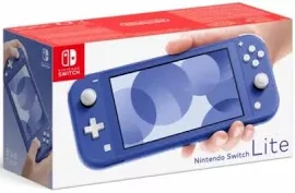 Портативна ігрова приставка Nintendo Switch Lite Blue (045496453404)