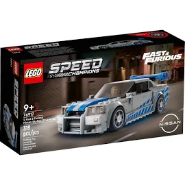 LEGO Speed Champions Конструктор Двойной Форсаж: Nissan Skyline GT-R (R34)
