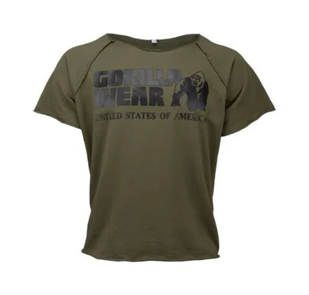 Футболка Gorilla Wear Classic Work Out Top L/XL Зелена/Хакі/Комуфляжная (9010740012). Чоловічі футболки