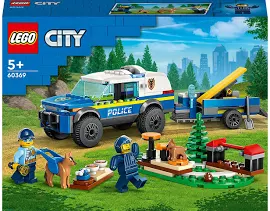 Конструктор Lego City Дрессировка полицейской собаки на выезде (60369). Детский магазин Karapuzov