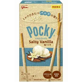 Бисквитные палочки pocky salty vanilla ваниль и соль 53g