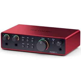 Аудиоинтерфейс FOCUSRITE Scarlett 2i2 4th Gen - Аудиоинтерфейсы FOCUSRITE