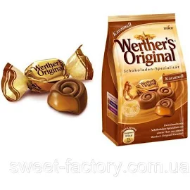 Конфеты Werthers Original Schokoladen Karamell 153g