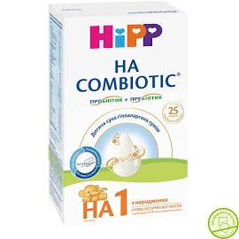 Смесь HIPP Combiotic 1 сухая молочная гипоаллергенная 350 г