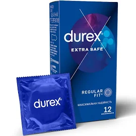 Презервативы DUREX 12шт Extra Safe