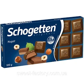 Шоколад Schogetten Originals Nougat 100g