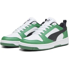 PUMA - male - Кросівки Rebound V6 Low Sneakers – PUMA White-PUMA Black-Archive Green – 44.5