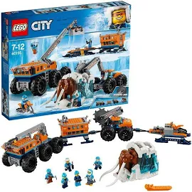 Lego City Арктическая экспедиция Передвижная арктическая база 60195