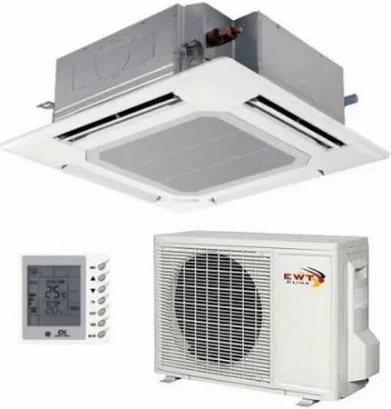 Касетний кондиціонер On-Off, спліт система EWT CLIMA T24GAH