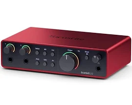 Купить Звуковую карту FOCUSRITE Scarlett 2i2 4th Gen - Звуковые карты ART