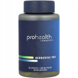 ProHealth Longevity, Berberine Pro, берберин, 1200 мг, 60 капсул