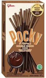 Хрустящее печенье, палочки бисквитные с шоколадом Glico Pocky 39г (Япония)