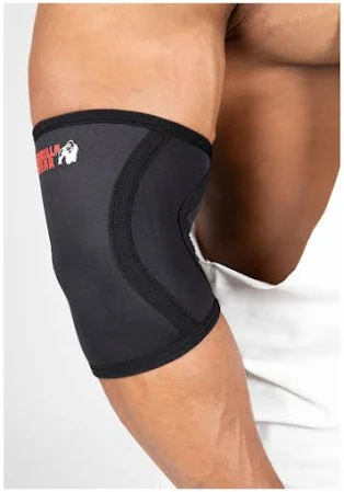 Gorilla Wear Локтевые бинты 3MM Elbow Sleeves Black