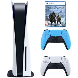 Sony PlayStation 5 825GB God of War Ragnarok Bundle + доп. джойстик(Blue)