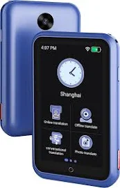 Электронный переводчик Ai Translator S30 ChatGPT, 4G LTE, Нейронный перевод 138 языков, 19 оффлайн языков