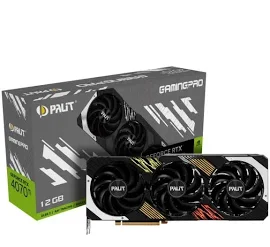 Palit geforce rtx 4070 ti gamingpro 12gb gddr6x. відеокарти Palit