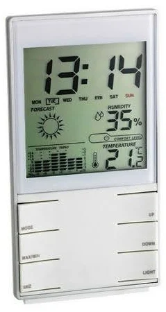 Цифрова погодна станція TFA біла 35.1102.02