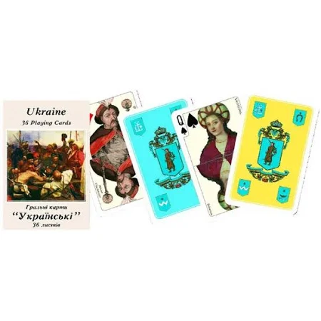 Piatnik карти гральні Українські