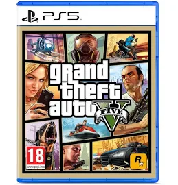 Гра консольна PS5 Grand Theft Auto V, BD диск