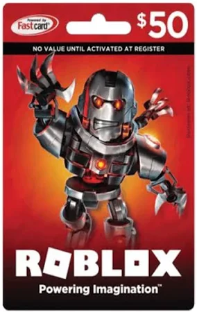 Карта оплати Roblox Gift Card на 4500 ROBUX / 50$ (USD)
