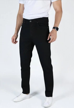 Джинси МОМ чорні