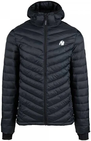 Спортивна чоловіча куртка Osborn Puffer Jacket (Black) Gorilla Wear