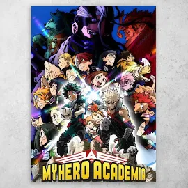 Аниме плакат постер "Моя геройская академия / Boku no Hero Academia" No35