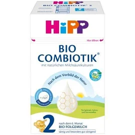 Смесь сухая молочная Hipp Combiotic 2 для детей с 6 месяцев 600 г (1617232)