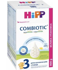 Детская смесь Hipp combiotic 3, 900 г