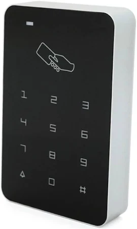 Кодова клавіатура накладна proximity карт t6-id внутрішня сенсорна з вбудованим зчитувачем 115х75х20 мм (YUT_V3856) Чорна П'ятниця