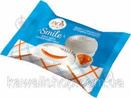 Упаковка зефіру Жако Smile з згущеним молоком 2,2 кг