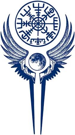 Переводне тату Вегвізир • 18см х 11см • До 14 днів • Стійкий органічний пігмент • Не блищить • Водостійке • Ефект перманентного татуювання