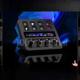 Elgato Stream Deck Plus Stream Deck+ Чорні програмовані клавіші з ручкою Екранний циферблат