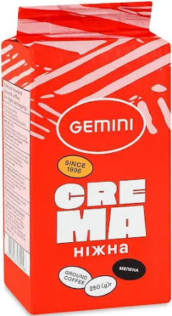 Кава мелена Gemini Crema